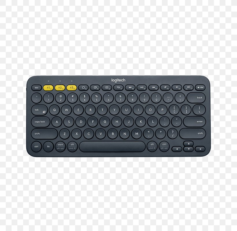 Computer Keyboard Computer Mouse Logitech Multi-Device K380 Wireless Keyboard, PNG, 800x800px, Computer Keyboard, Bluetooth, Computer, Computer Component, Computer Mouse Download Free
