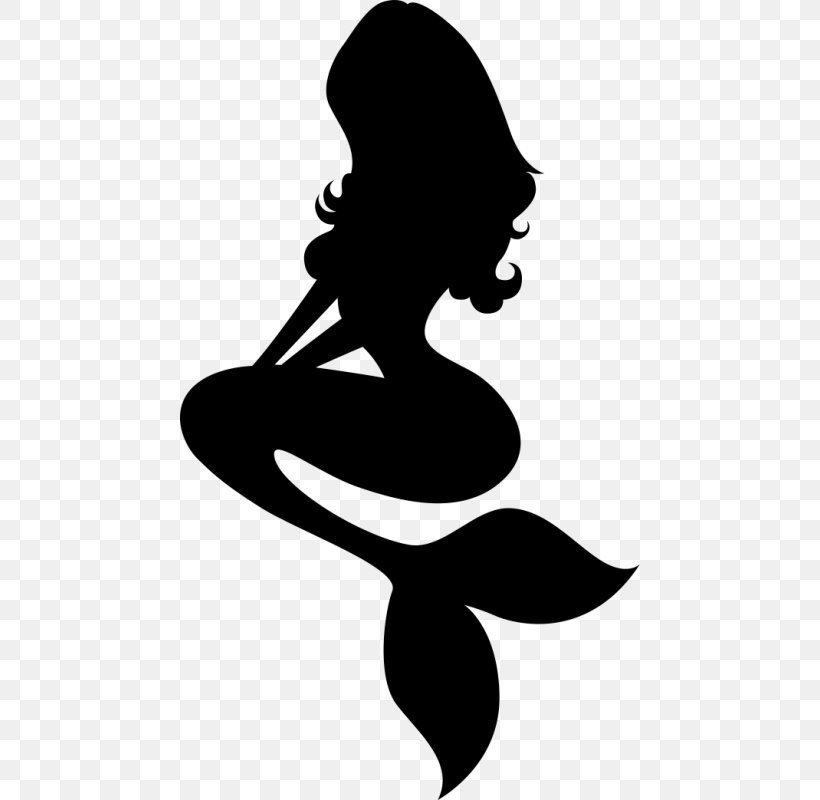 Mermaid Silhouette Peeter Paan Peter Pan, PNG, 800x800px, Mermaid, Art, Black, Black And White, Decal Download Free