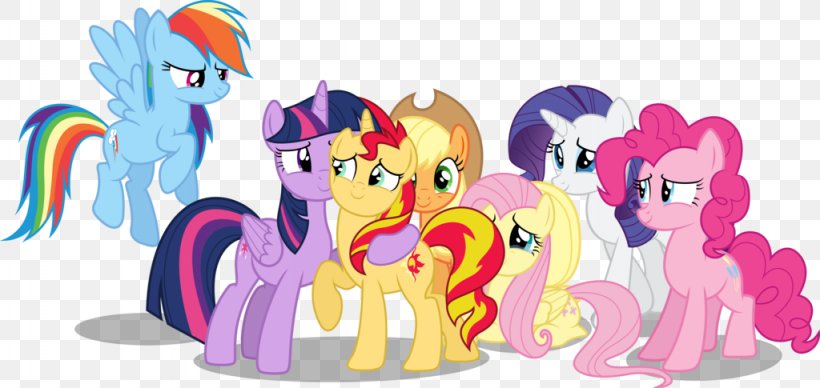 Rainbow Dash Spike Twilight Sparkle Applejack Pony, PNG, 1024x485px, Watercolor, Cartoon, Flower, Frame, Heart Download Free