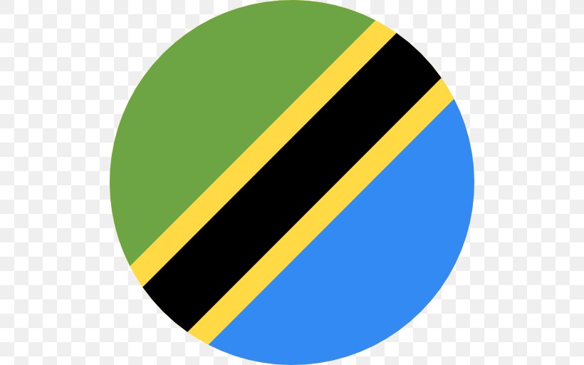 Flag Of Tanzania Flag Of Tanzania World Flag, PNG, 512x512px, Tanzania, Brand, Flag, Flag Of Cameroon, Flag Of Swaziland Download Free