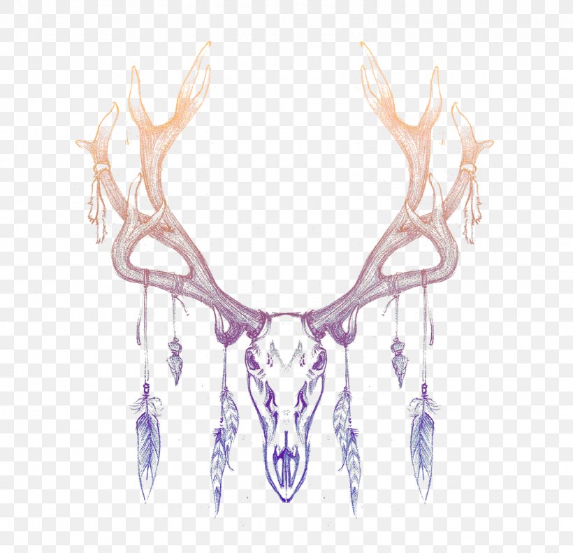 Reindeer Antler Horn Drawing, PNG, 1600x1545px, Deer, Antler, Drawing, Horn, Jaw Download Free