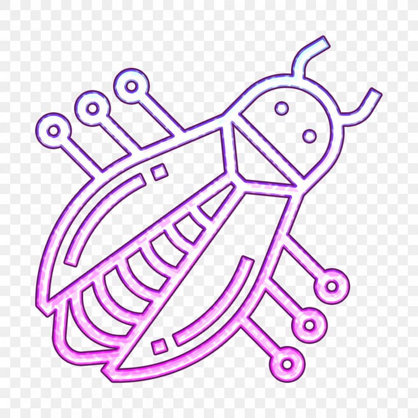 Virus Icon Cyber Crime Icon Bug Icon, PNG, 1202x1202px, Virus Icon, Bug Icon, Coloring Book, Cyber Crime Icon, Line Download Free
