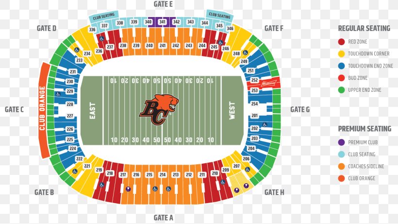 BC Place BC Lions Ford Field Detroit Lions Gillette Stadium, PNG, 800x461px, Bc Place, Area, Bc Lions, Brand, British Columbia Download Free