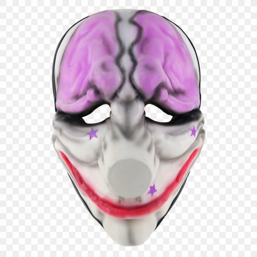 Mask Payday 2 Amazon.com Hoxton Video Game, PNG, 1200x1200px, Mask, Amazoncom, Bone, Costume Party, Face Download Free