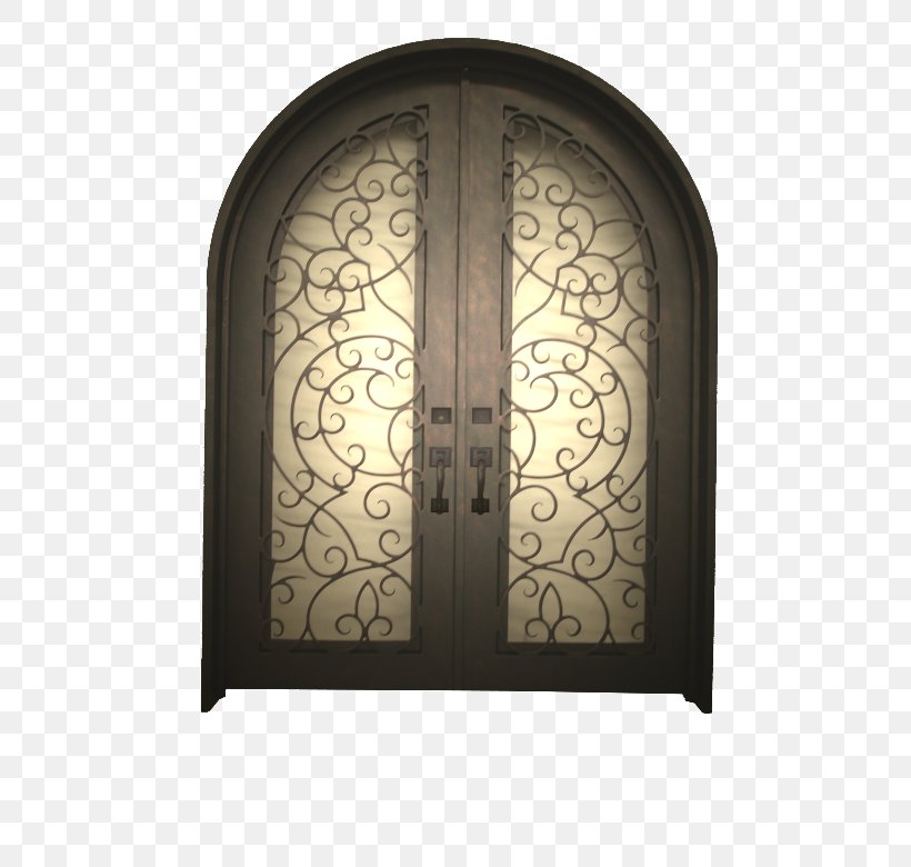 Window Wrought Iron Door Transom, PNG, 520x780px, Window, Arch, Building, Door, Fence Download Free