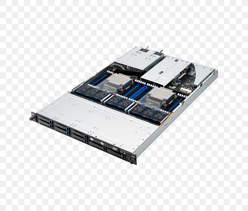 Asus 19-inch Rack Xeon Rack Unit Barebone Computers, PNG, 700x700px, 19inch Rack, Asus, Avadirect, Barebone Computers, Central Processing Unit Download Free