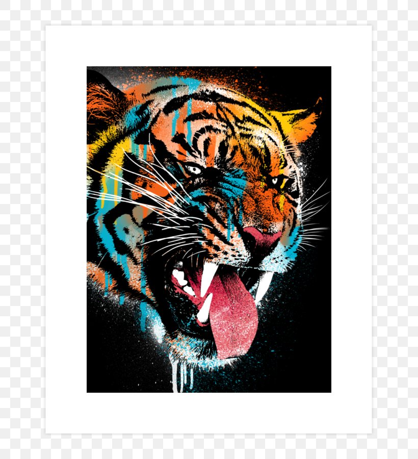 Drawing Work Of Art Watercolor Painting, PNG, 740x900px, Drawing, Art, Art Museum, Bengal Tiger, Big Cats Download Free