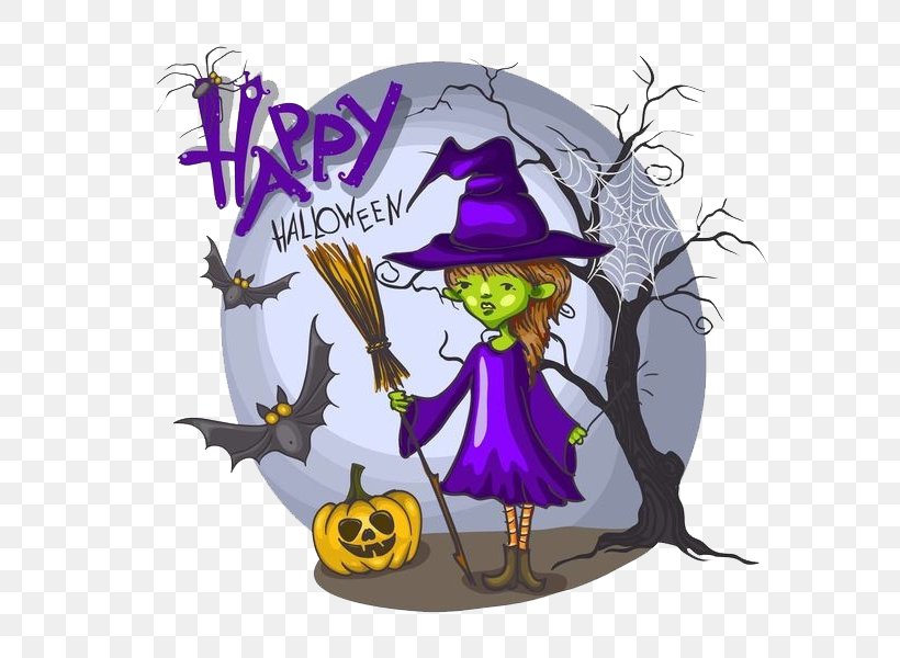 Batgirl Cartoon Witchcraft Illustration, PNG, 600x600px, Batgirl, Animation, Broom, Cartoon, Drawing Download Free