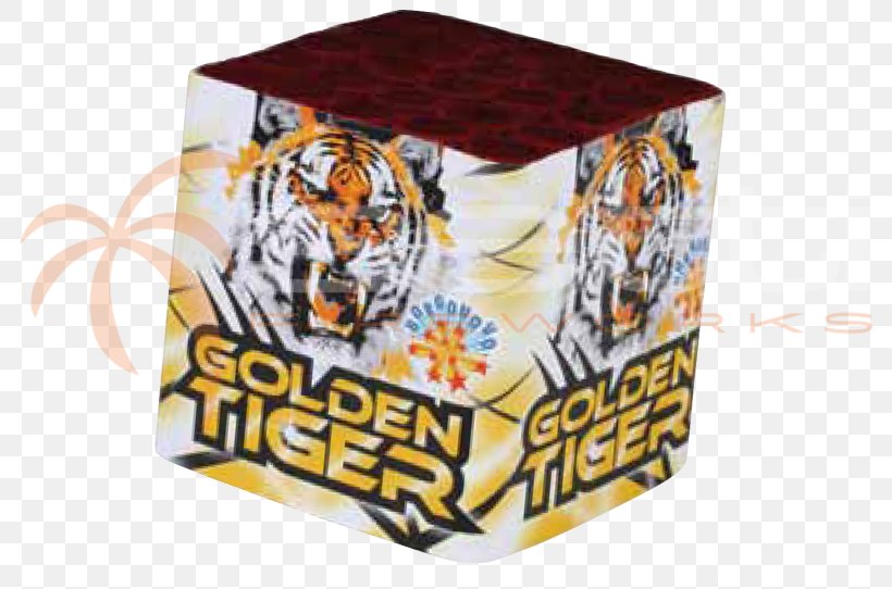 Golden Tiger Fireworks Pyrotechnics Color, PNG, 800x542px, Golden Tiger, Blue, Box, Brand, Color Download Free