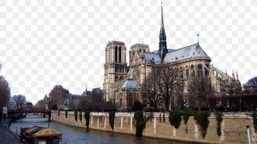 Notre-Dame De Paris High-definition Television Cathedral Wallpaper, PNG, 1920x1080px, Notredame De Paris, Building, Cathedral, Church, France Download Free