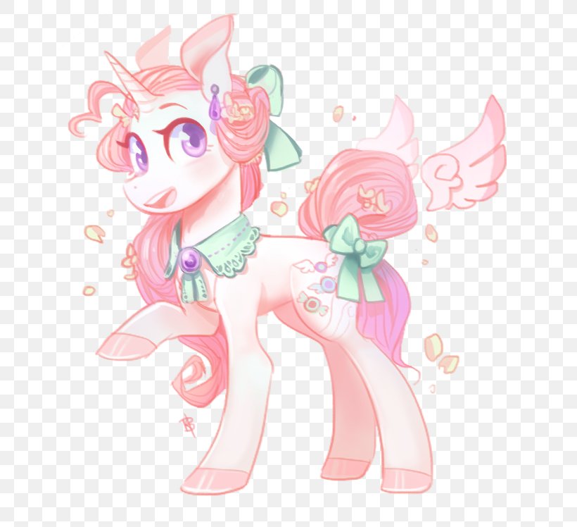 Pony Horse Fairy, PNG, 654x748px, Watercolor, Cartoon, Flower, Frame, Heart Download Free