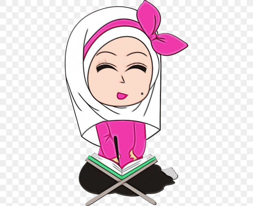 Quran Woman CorelDRAW Clip Art, PNG, 400x669px, Quran, Cartoon, Cheek, Coreldraw, Girl Download Free
