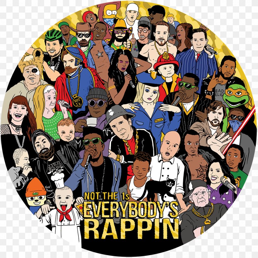 Everybody's Rappin Phonograph Record Super Ape Returns To Conquer LP Record Not The 1s, PNG, 1173x1174px, Watercolor, Cartoon, Flower, Frame, Heart Download Free