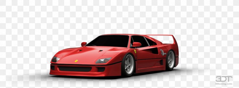 Ferrari F40 Compact Car Automotive Design, PNG, 1004x373px, Ferrari F40, Auto Racing, Automotive Design, Automotive Exterior, Brand Download Free