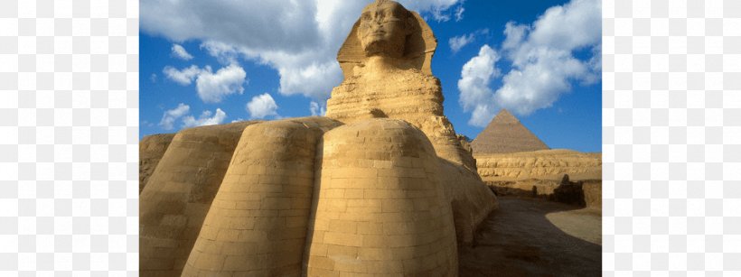 Great Sphinx Of Giza Great Pyramid Of Giza Memphis Egyptian Pyramids, PNG, 960x360px, Great Sphinx Of Giza, Arch, Cloud, Egypt, Egyptian Pyramids Download Free