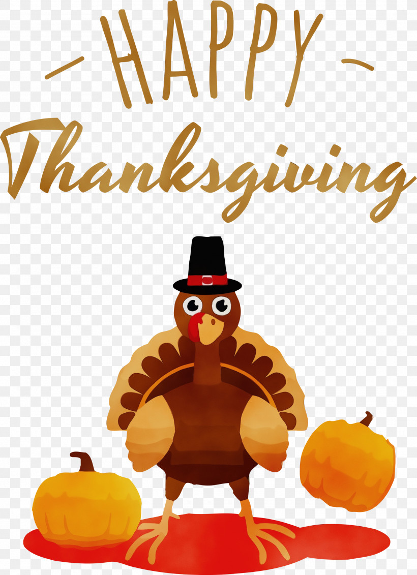 Pumpkin, PNG, 2175x3000px, Happy Thanksgiving, Drawing, Paint, Poster, Pumpkin Download Free