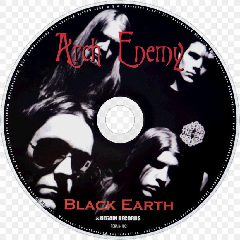 Arch Enemy Black Earth Melodic Death Metal Tyrants Of The Rising Sun: Live In Japan, PNG, 1000x1000px, Watercolor, Cartoon, Flower, Frame, Heart Download Free