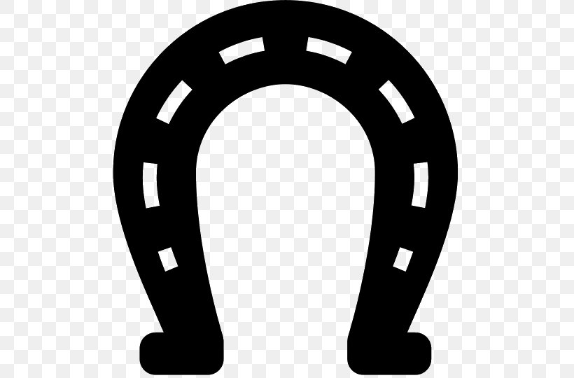 Horseshoe Clip Art, PNG, 540x540px, Horse, Black And White, Equestrian, Horseshoe, Number Download Free