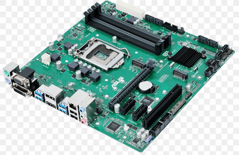 MicroATX LGA 1151 CPU Socket Motherboard, PNG, 3000x1952px, Microatx, Asus, Asus Prime B250ma, Atx, Circuit Component Download Free
