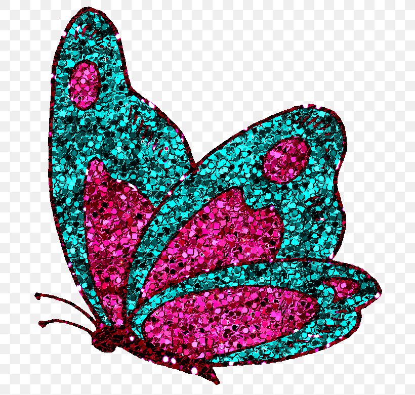 Butterfly Desktop Wallpaper Clip Art, PNG, 731x781px, Butterfly, Brush Footed Butterfly, Color, Drawing, Glitter Download Free