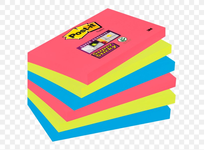 Post-it Note Genius DX-110 Adhesive Post-It SUPER STICKY Stick N Magic Note 76x 100 Sheets, PNG, 741x602px, Postit Note, Adhesive, Area, Brand, Material Download Free