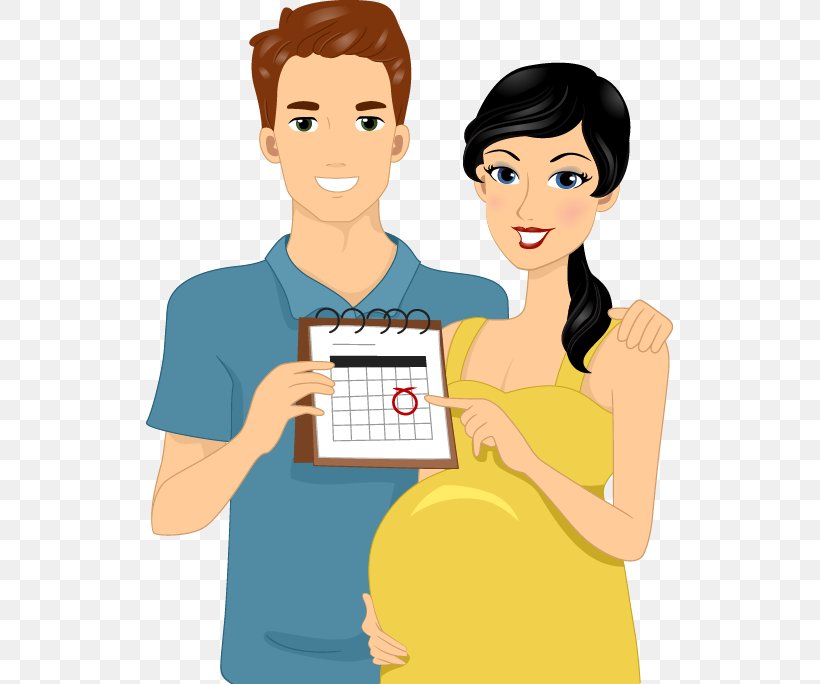 Pregnancy Couple Royalty-free Clip Art, PNG, 527x684px, Watercolor, Cartoon, Flower, Frame, Heart Download Free