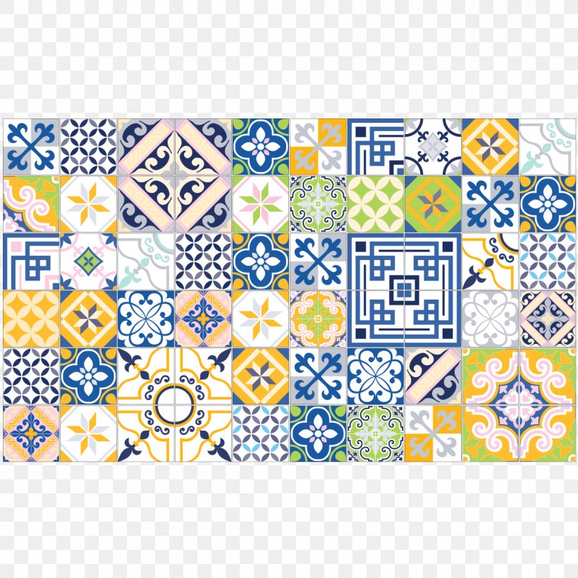 Sticker Tile Wall Decal Azulejo, PNG, 1200x1200px, Sticker, Adhesive, Area, Azulejo, Bathroom Download Free