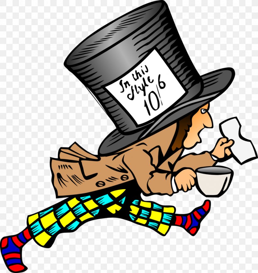 The Mad Hatter March Hare Clip Art, PNG, 958x1017px, Mad Hatter, Alice In Wonderland, Artwork, Hat, Headgear Download Free