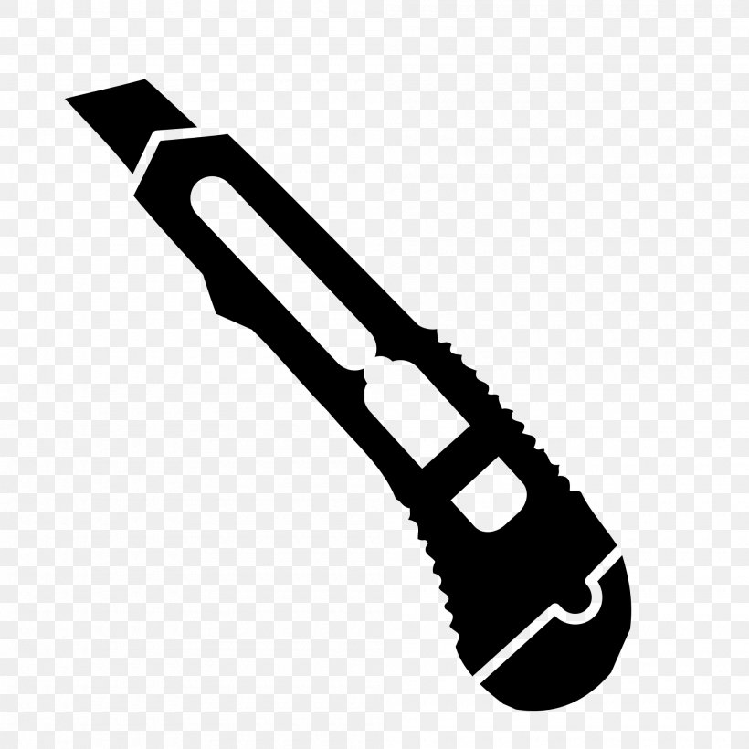 Utility Knives Knife Clip Art, PNG, 2000x2000px, Utility Knives, Aardappelschilmesje, Black And White, Box Cutter, Cold Weapon Download Free