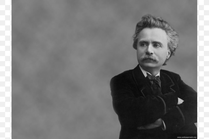 Edvard Grieg First Peer Gynt Suite. Op. 46 Pianist Composer, PNG, 870x580px, Edvard Grieg, Black And White, Composer, Facial Hair, Gentleman Download Free