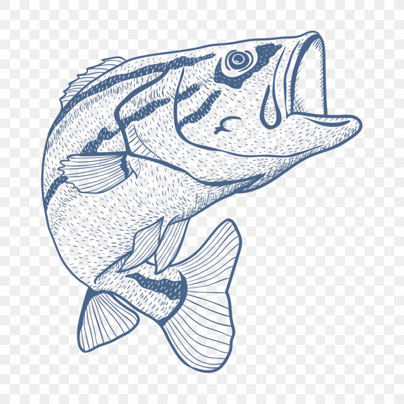 Fishing Rod Seafood Drawing Sketch, PNG, 1000x1000px, Fishing, Art, Bank Fishing, Bass, Cartoon Download Free