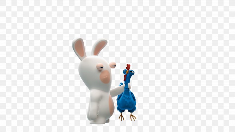 Rayman Raving Rabbids PlayStation 4 Television Show Video Game, PNG, 4000x2251px, Rayman Raving Rabbids, Beak, Easter Bunny, Figurine, Game Download Free
