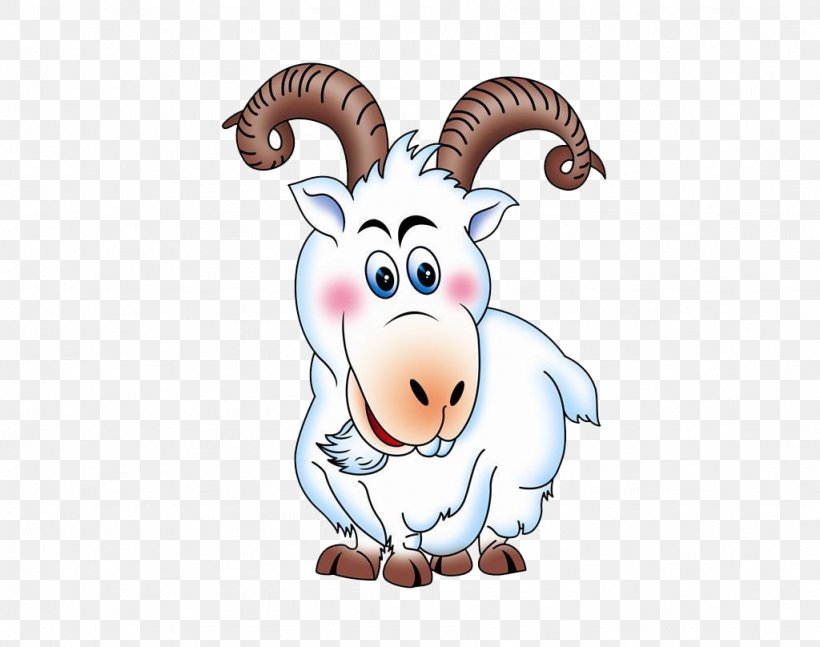 Goat Sheep Chinese Zodiac Cartoon, PNG, 1024x808px, Goat, Art, Cartoon, Cattle Like Mammal, Chinese Zodiac Download Free