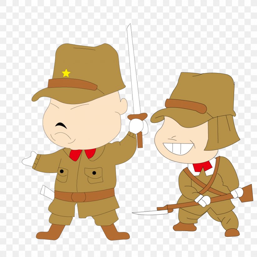 Second Sino-Japanese War Clip Art, PNG, 1000x1000px, Japan, Art, Cartoon, Eighth Route Army, Fictional Character Download Free