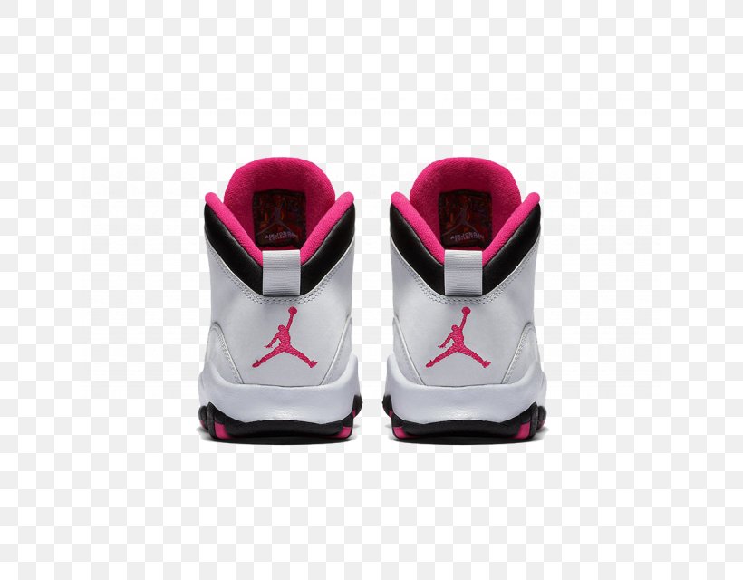 Air Jordan 10 Retro Men's Shoe, PNG, 640x640px, Air Jordan, Air Jordan Retro Xii, Basketball Shoe, Carmine, Cross Training Shoe Download Free