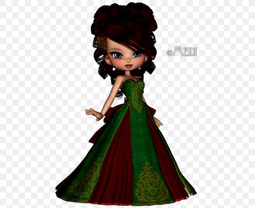 Barbie Brown Hair Gown Fiction Character, PNG, 500x670px, Barbie, Brown, Brown Hair, Character, Costume Design Download Free