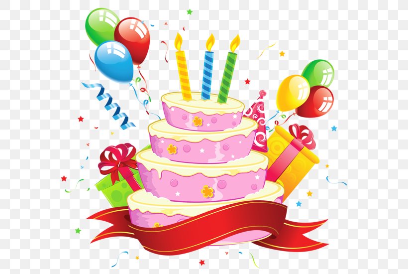 Birthday Cake Happy Birthday To You Wish Clip Art, PNG, 600x550px, Birthday Cake, Balloon, Birthday, Buttercream, Cake Download Free