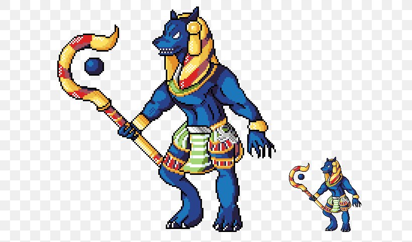 Anubis Pixel Art Smite, PNG, 641x483px, Anubis, Action Figure, Animal Figure, Art, Bastet Download Free