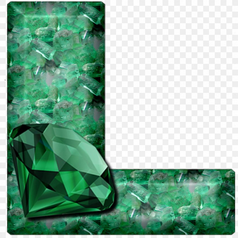 Emerald Glass Crystallography Plastic, PNG, 1000x1000px, Emerald, Alphabet, Crystal, Crystallography, Gemstone Download Free