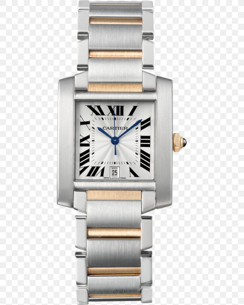 Cartier Tank Française Watch Cartier Tank Anglaise, PNG, 437x1024px, Cartier, Brand, Cartier Tank, Cartier Tank Anglaise, Cartier Tank Louis Cartier Download Free