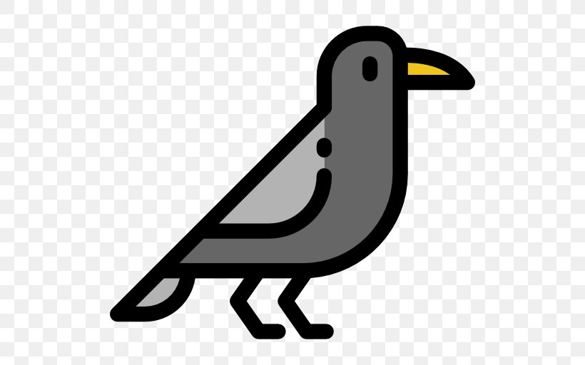 Crow Symbol, PNG, 512x512px, Lemurs, Animal, Artwork, Beak, Bird Download Free