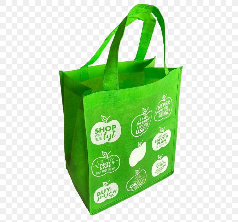 Tote Bag Shopping Bags & Trolleys Plastic Product, PNG, 768x767px, Tote Bag, Bag, Brand, Green, Handbag Download Free