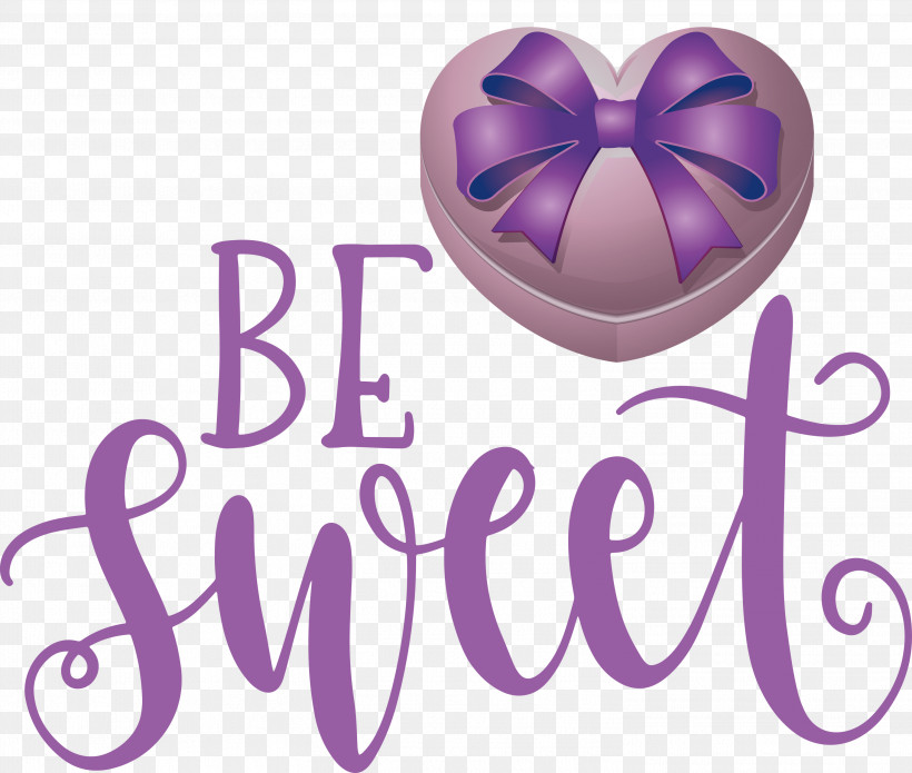 Be Sweet Love Quote Valentines Day, PNG, 2999x2545px, Be Sweet, Lavender, Lilac M, Logo, Love Quote Download Free