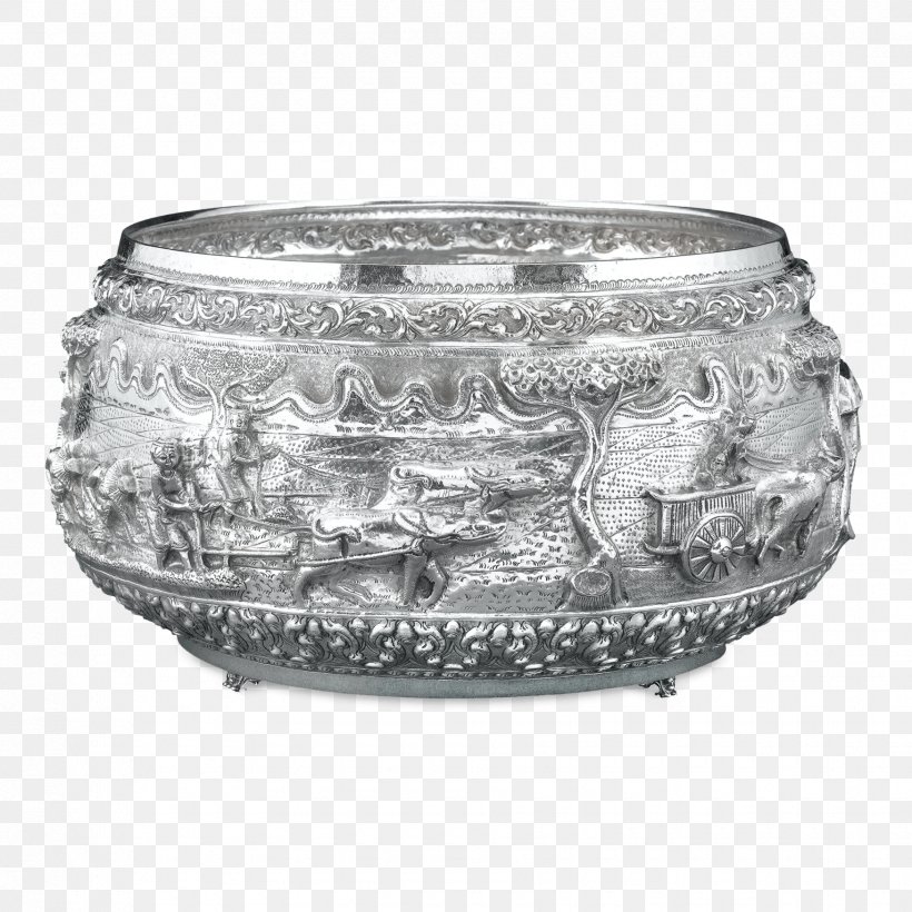 Household Silver Bowl Burmese Language Tableware, PNG, 1750x1750px, Silver, Antique, Artifact, Bowl, Burma Download Free
