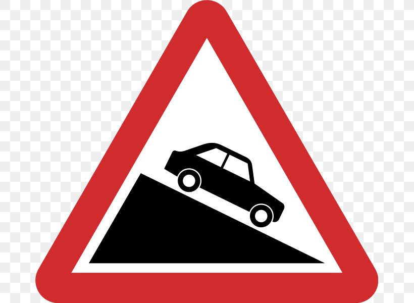 Road Signs In Singapore Traffic Sign Warning Sign, PNG, 679x600px, Road Signs In Singapore, Area, Brand, Carriageway, Grade Download Free