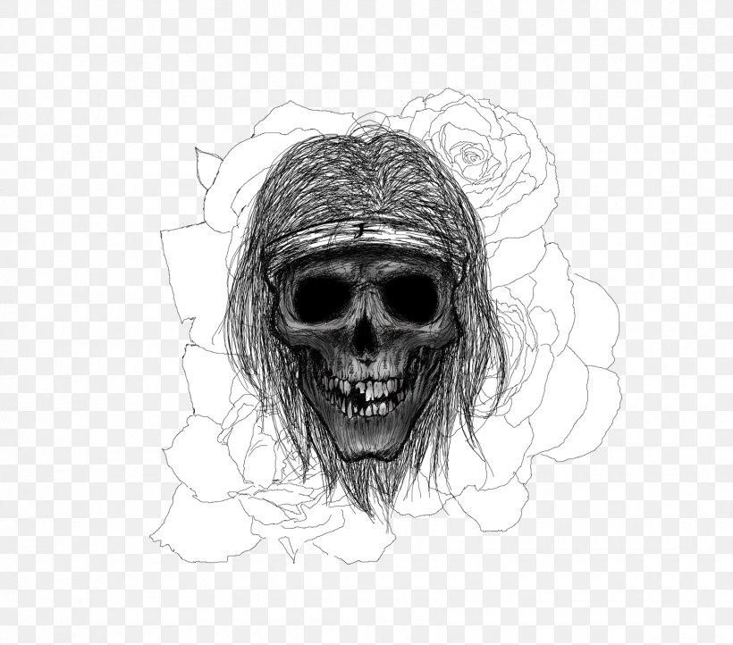 Skull Sketch Jaw Font, PNG, 1700x1497px, Skull, Artwork, Black And White, Bone, Drawing Download Free