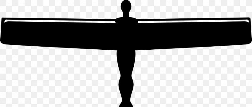 Angel Of The North Angel Dust Records Corty Clip Art, PNG, 982x418px, Angel Of The North, Angel, Black, Black And White, Drawing Download Free