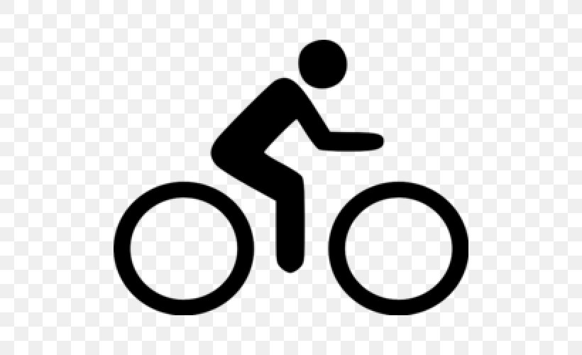 Bicycle Cycling, PNG, 500x500px, Bicycle, Android, Area, Artwork, Black And White Download Free