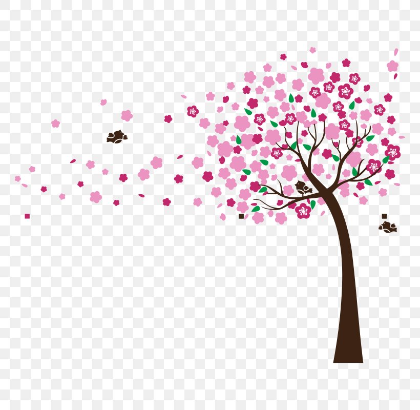 Branch Tree Sticker Phonograph Record, PNG, 800x800px, Branch, Altered Book, Art, Blossom, Decorative Arts Download Free