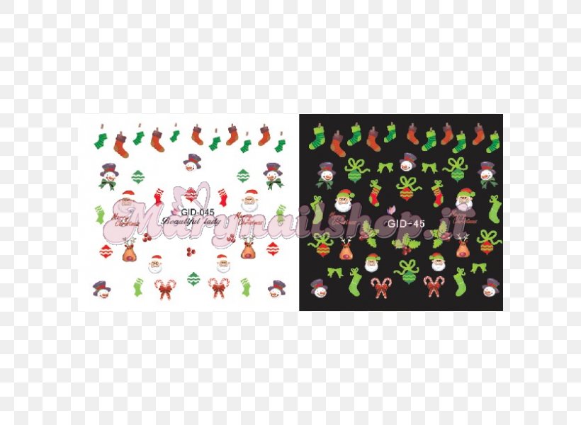 Decal Sticker Christmas Pattern, PNG, 600x600px, Decal, Christmas, Nail, Sticker, Text Download Free